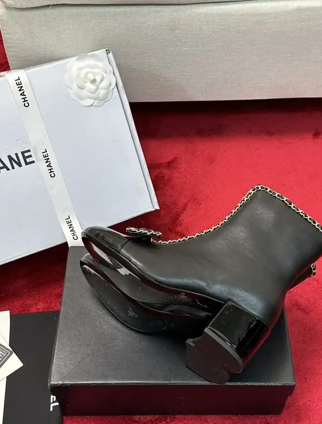 hype Chanel Boots