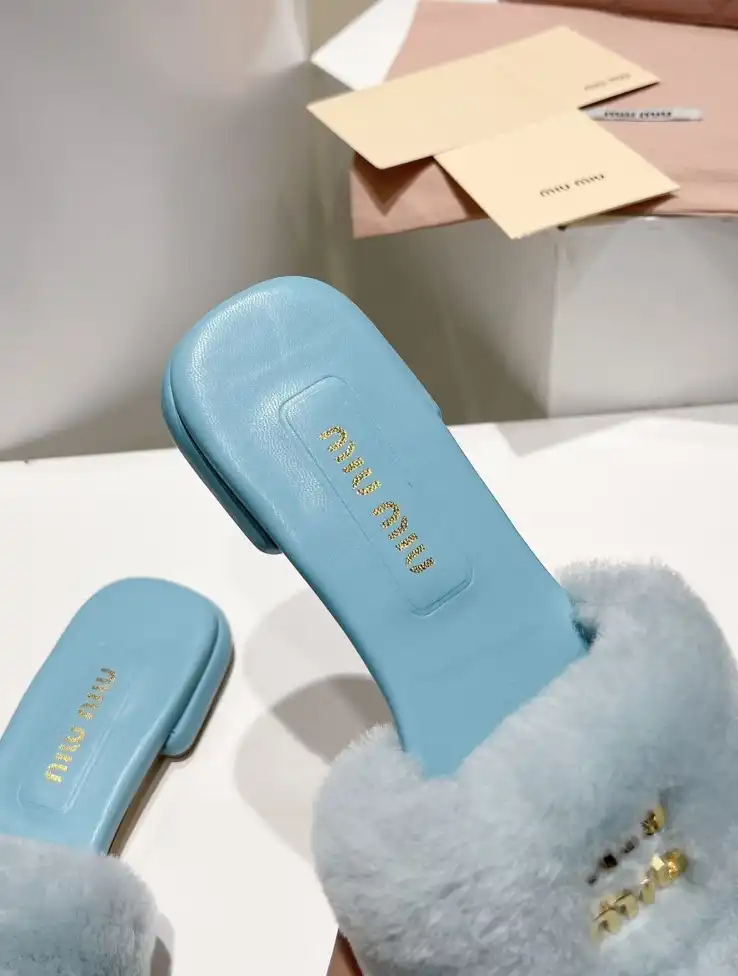 hype Miu Miu Slippers