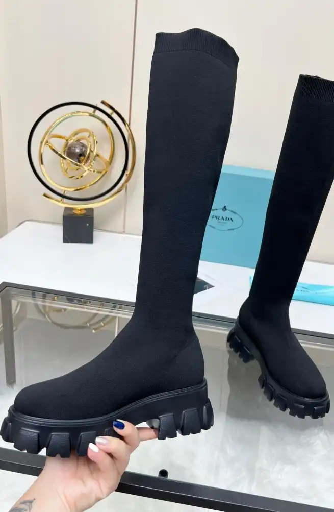 hype Prada Boots