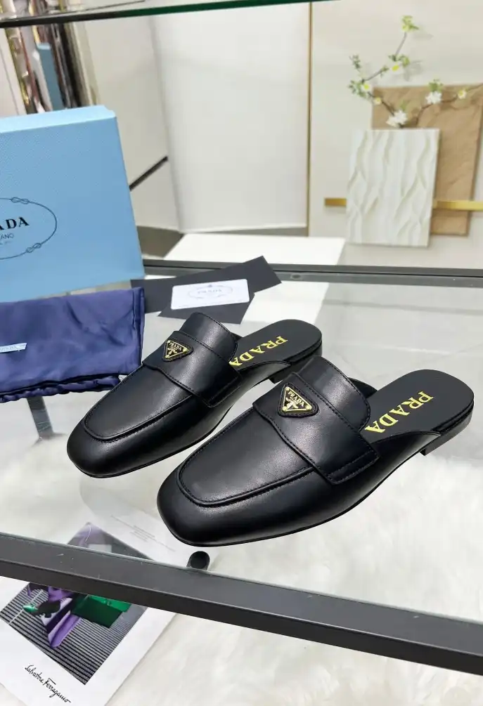 hype Prada Slippers