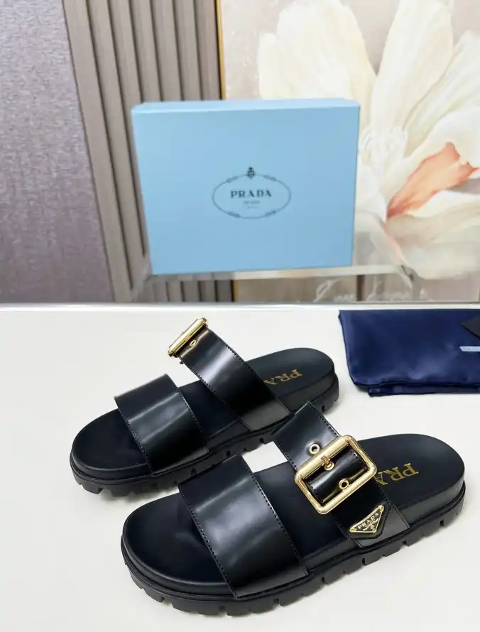 hype Prada Slippers