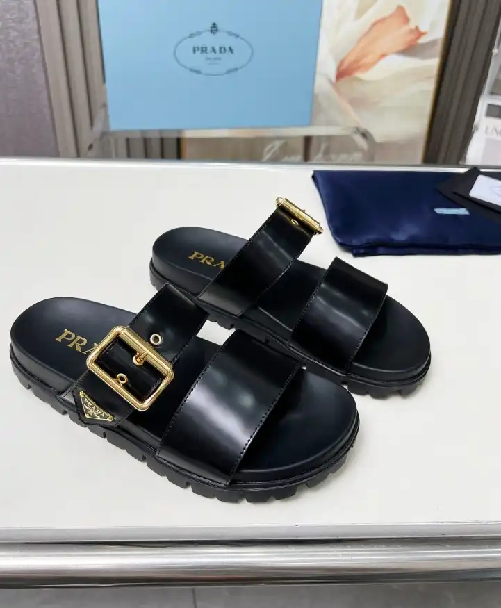 hype Prada Slippers