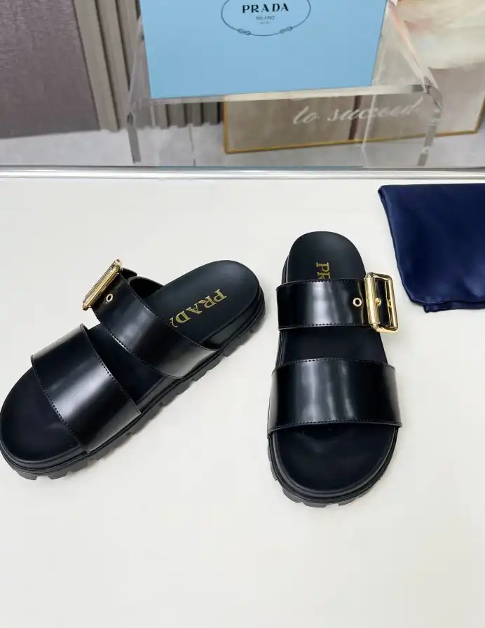 hype Prada Slippers