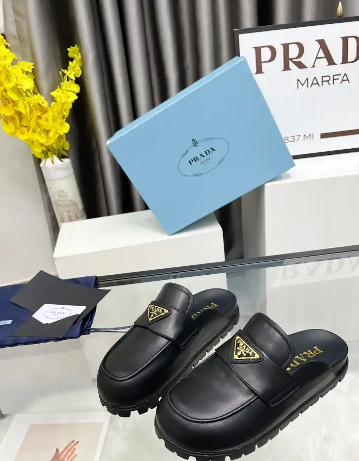 hype Prada Slippers