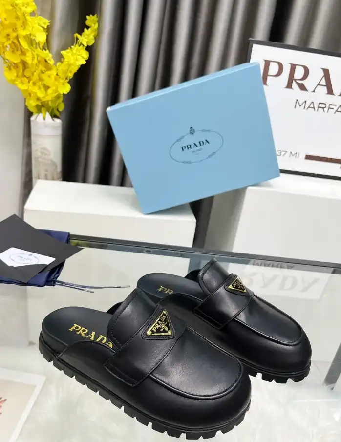 hype Prada Slippers