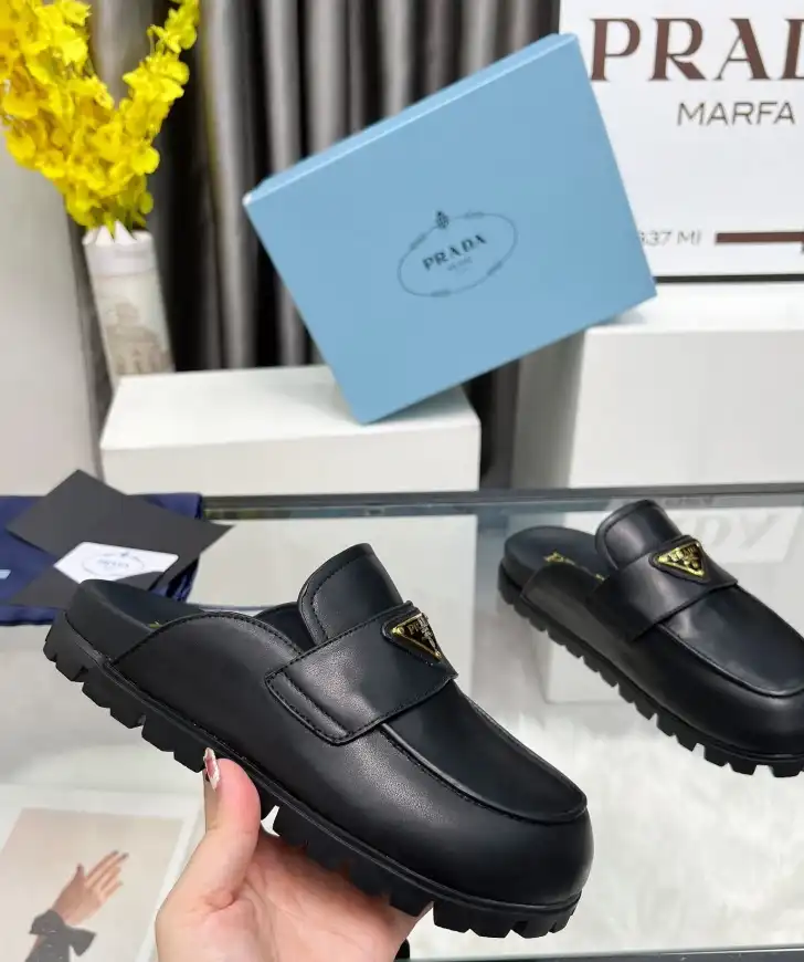 hype Prada Slippers