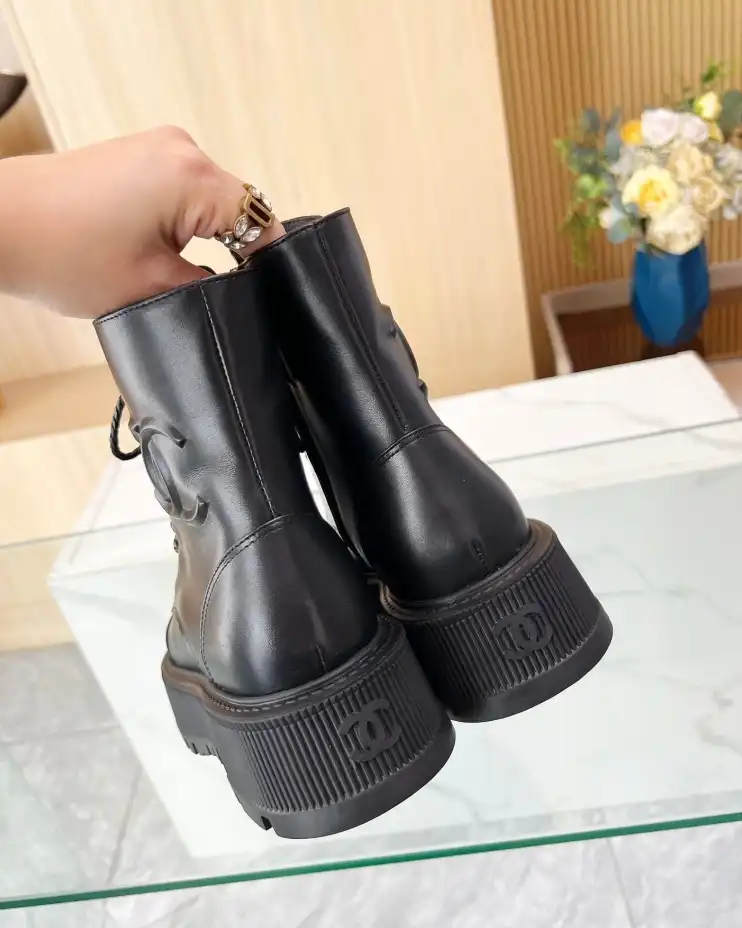 hype Chanel Boots