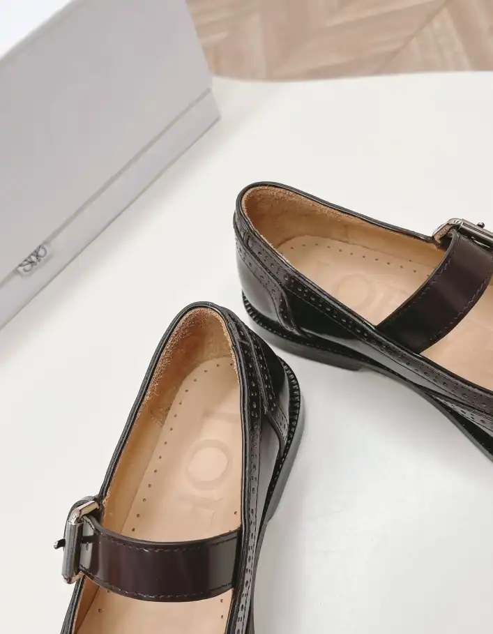 hype Loewe Leather Shoes