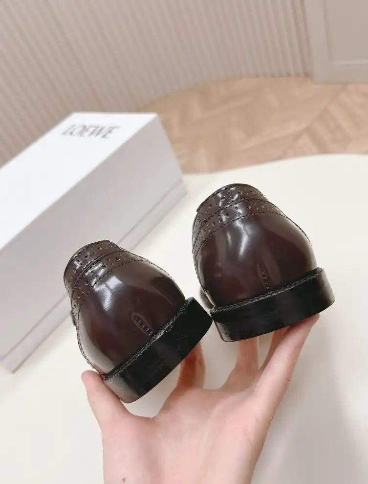 hype Loewe Leather Shoes