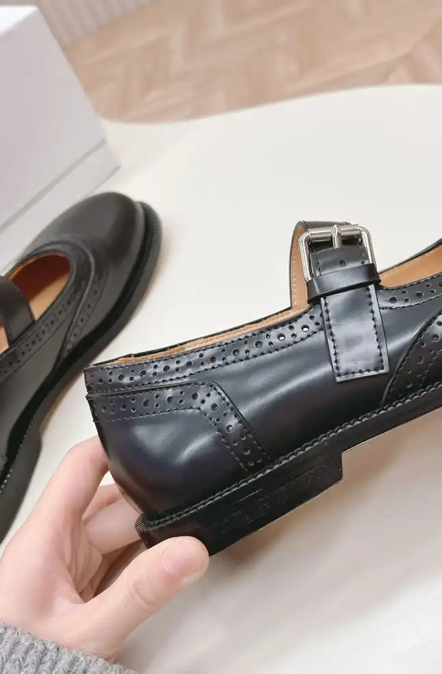 hype Loewe Leather Shoes