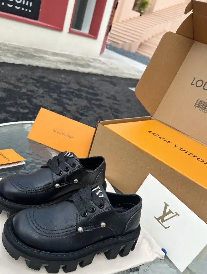 hype LV Leather Shoes