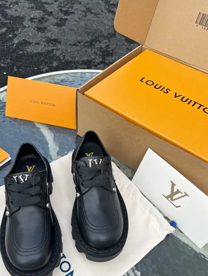 hype LV Leather Shoes