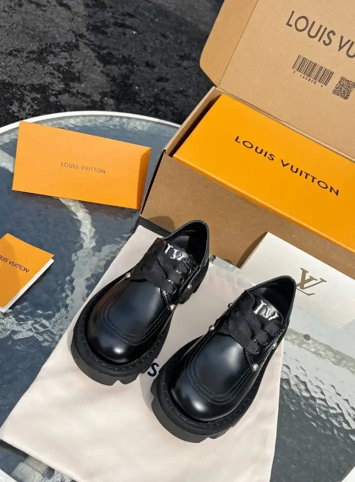 hype LV Leather Shoes