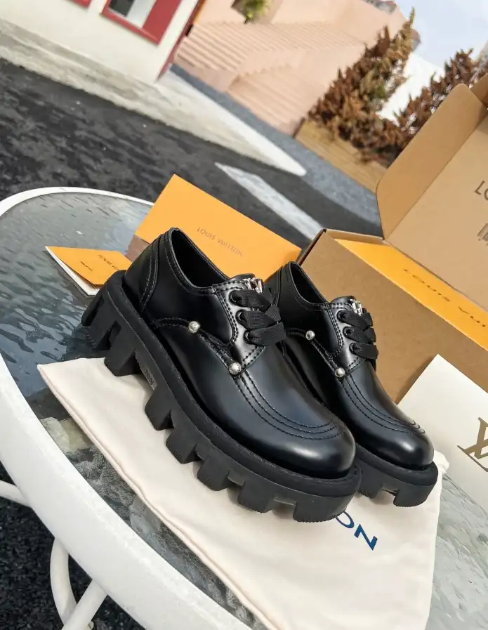 hype LV Leather Shoes