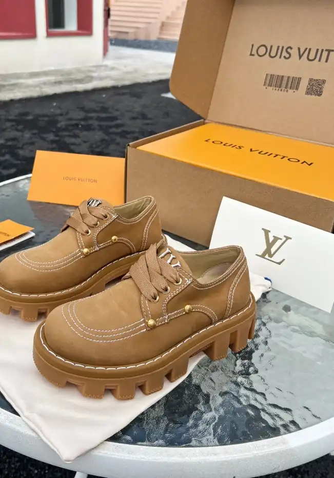 hype LV Leather Shoes