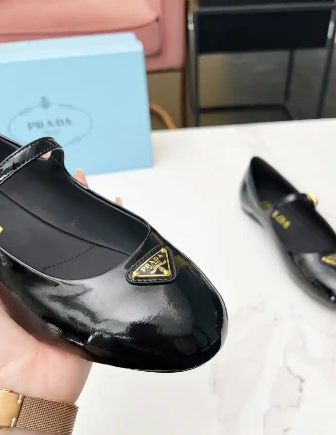 hype Prada flat shoes