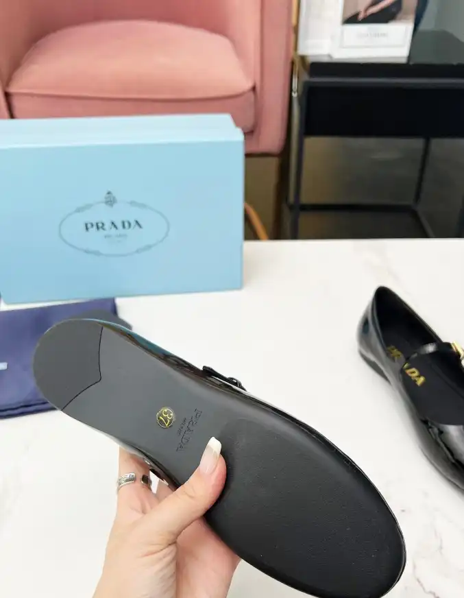 hype Prada flat shoes