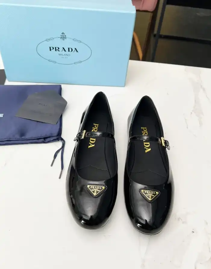 hype Prada flat shoes