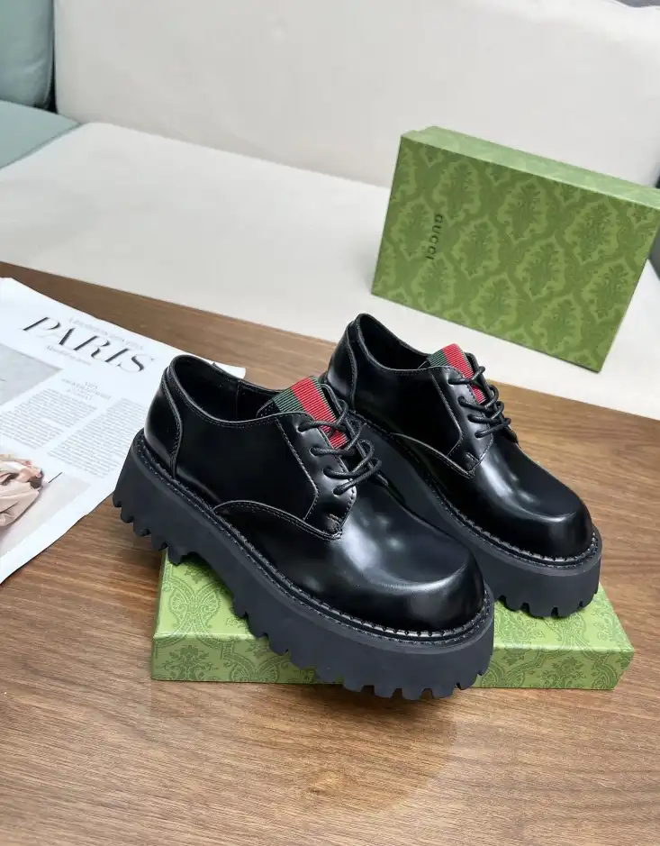 hype Gucci Leather Shoes