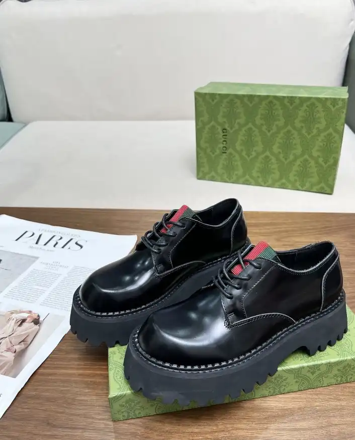 hype Gucci Leather Shoes