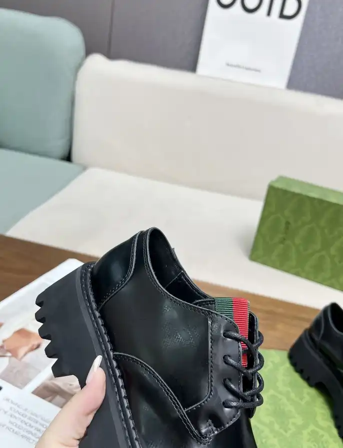 hype Gucci Leather Shoes