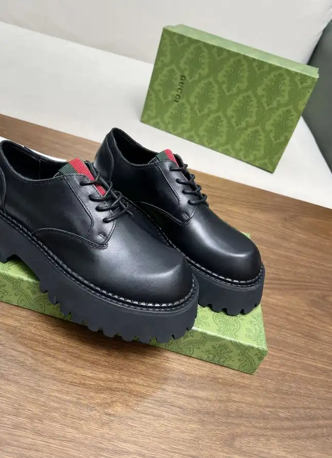 hype Gucci Leather Shoes