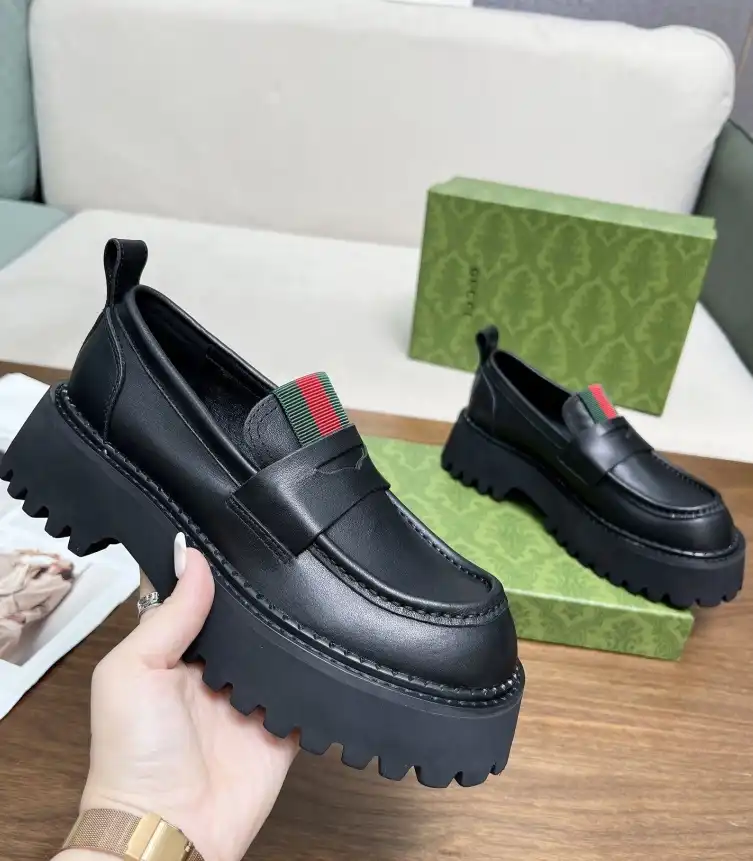 hype Gucci Leather Shoes