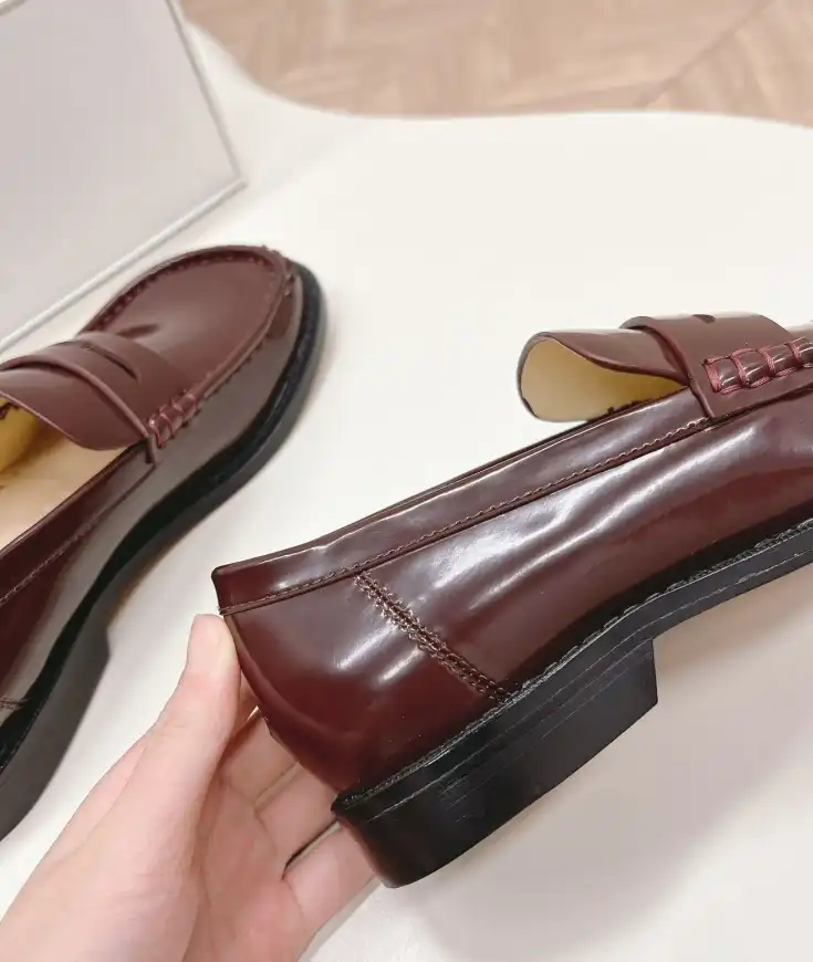 hype Loewe Leather Shoes