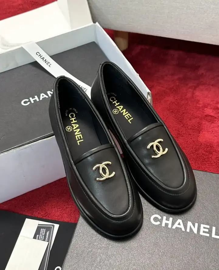 hype Chanel Leather Shoes