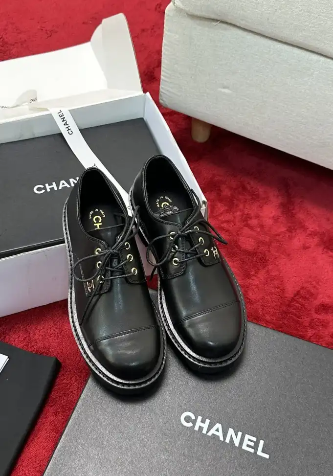 hype Chanel Leather Shoes