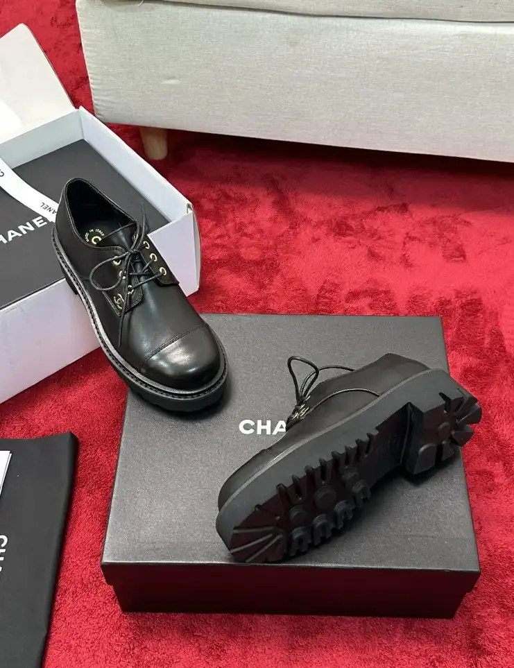 hype Chanel Leather Shoes