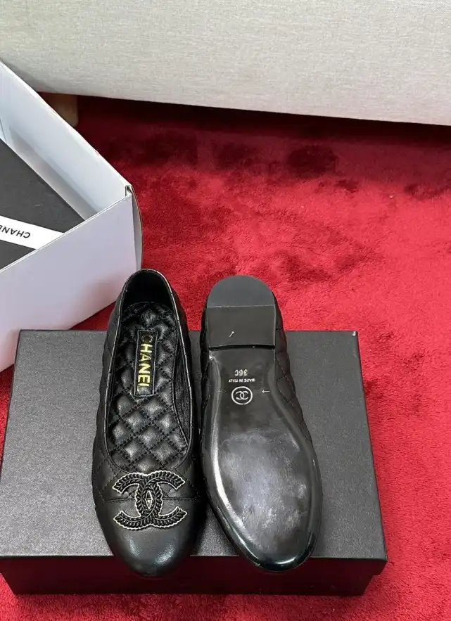 hype Chanel Flat Shoes