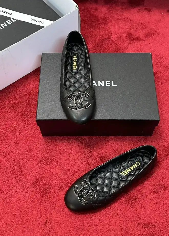 hype Chanel Flat Shoes