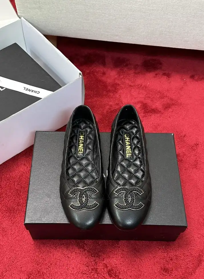 hype Chanel Flat Shoes