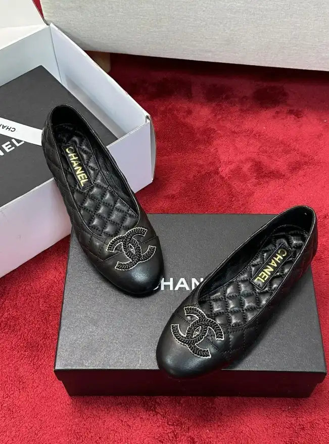 hype Chanel Flat Shoes