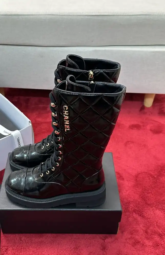 hype Chanel Boots