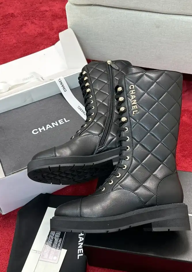 hype Chanel Boots