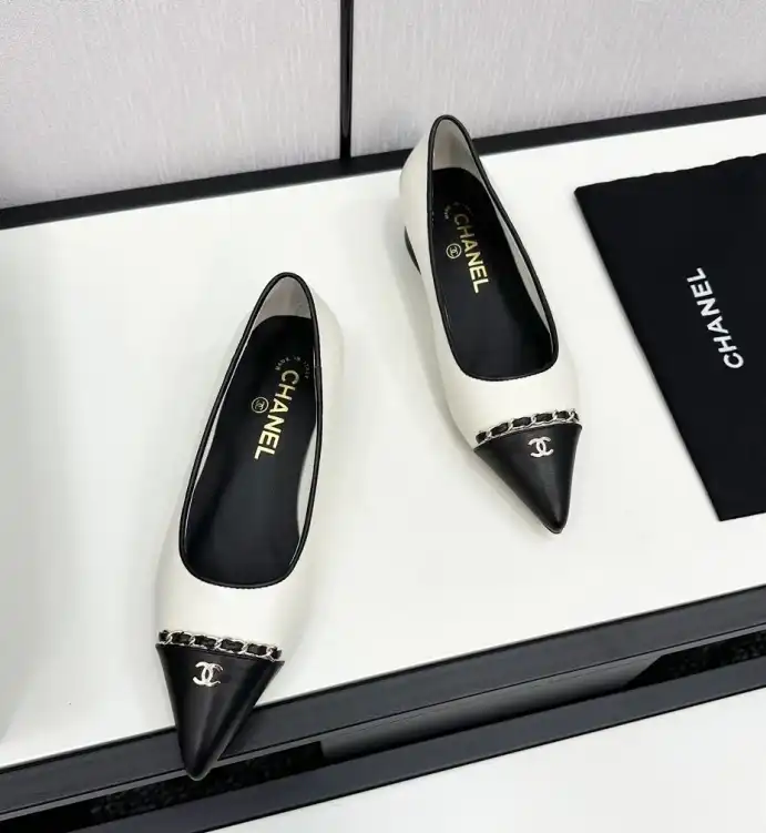 hype Chanel Flat Shoes