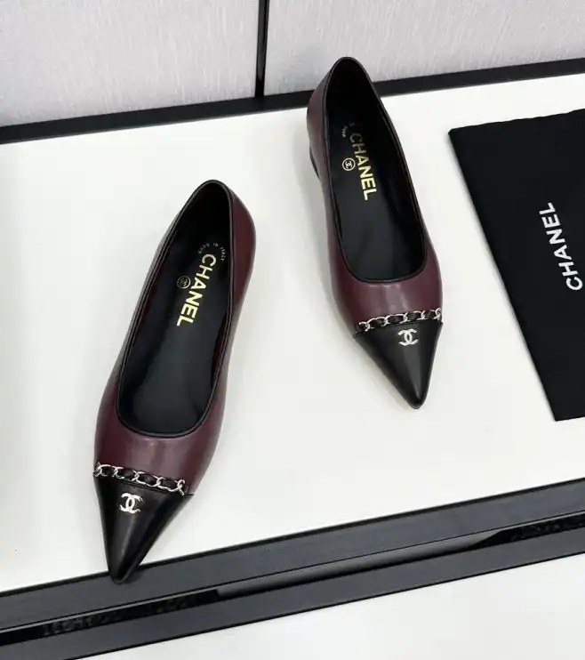 hype Chanel Flat Shoes