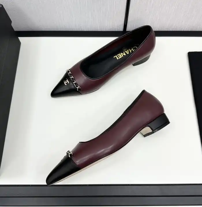 hype Chanel Flat Shoes