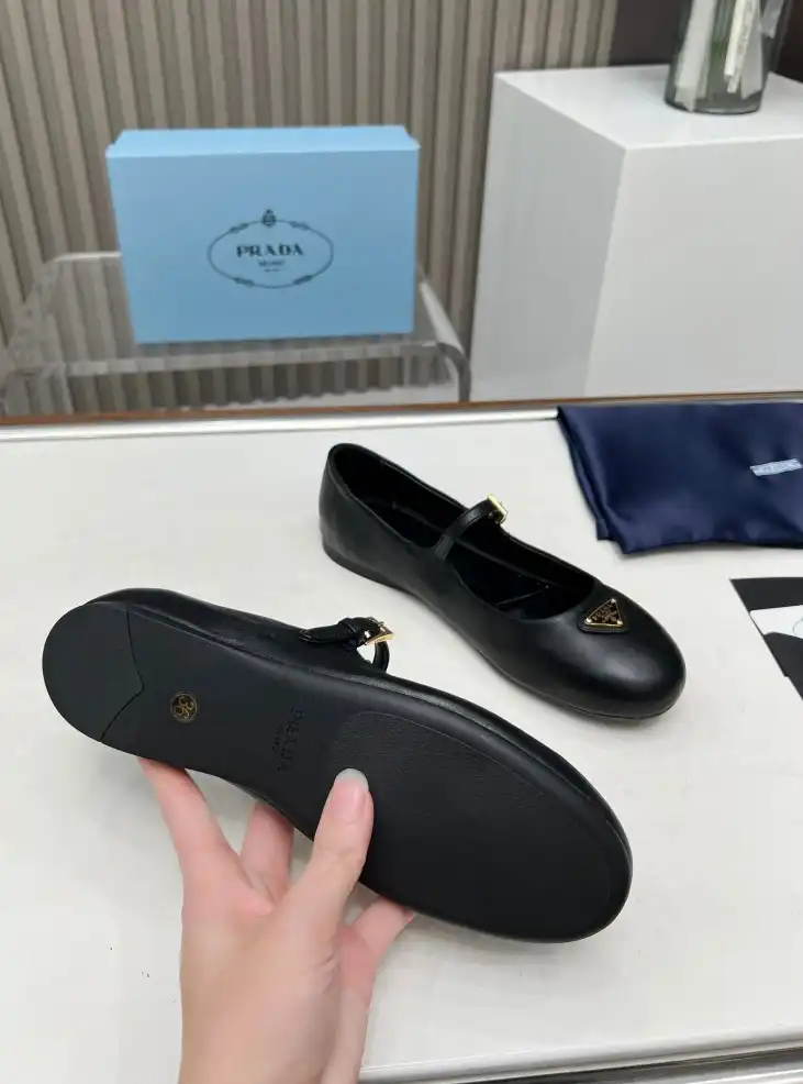 hype Prada flat shoes