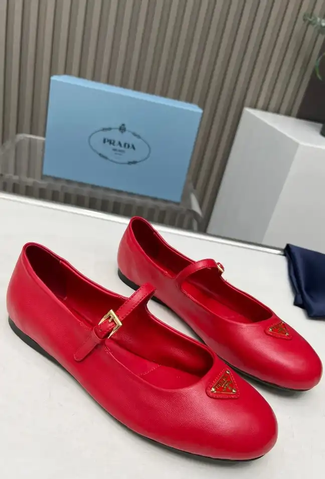 hype Prada flat shoes