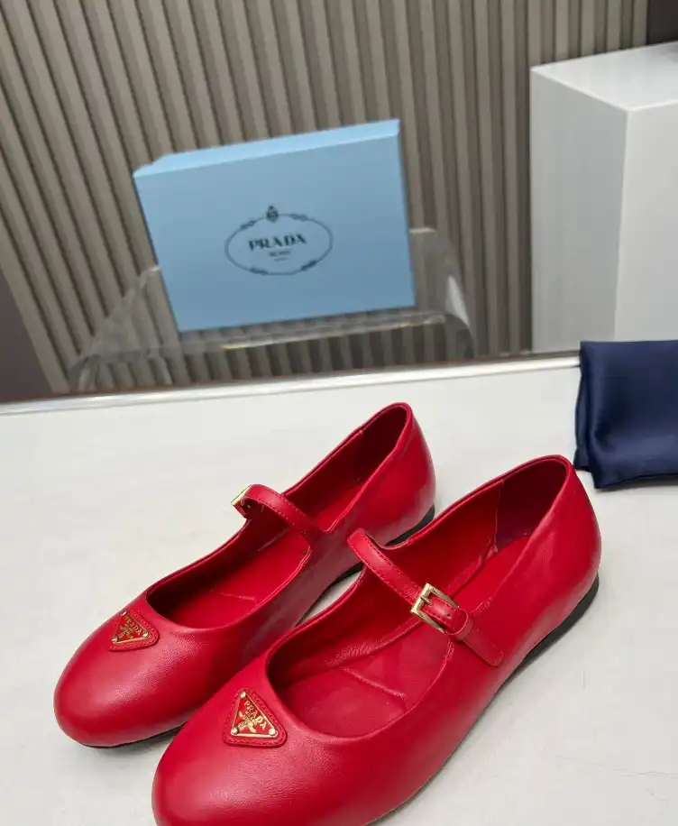 hype Prada flat shoes