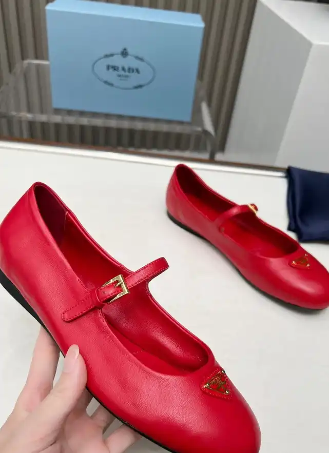 hype Prada flat shoes