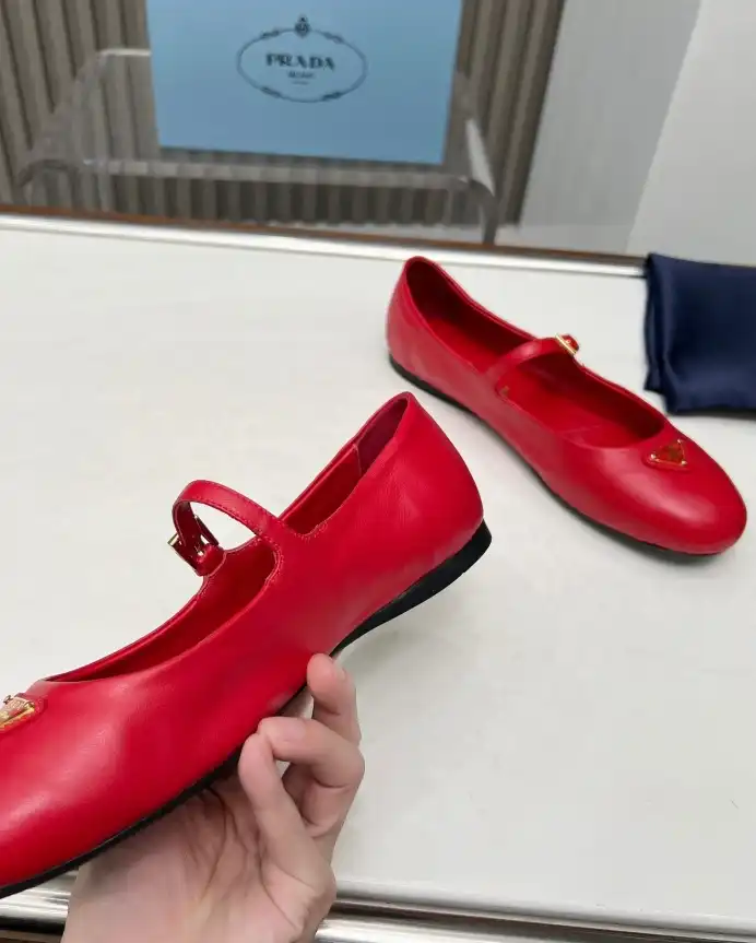 hype Prada flat shoes