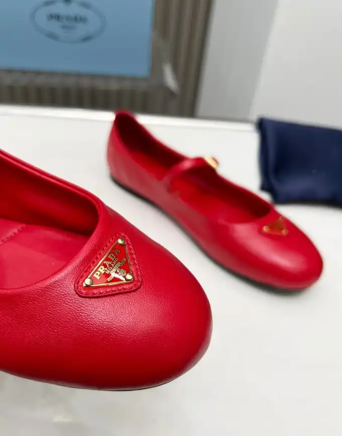 hype Prada flat shoes