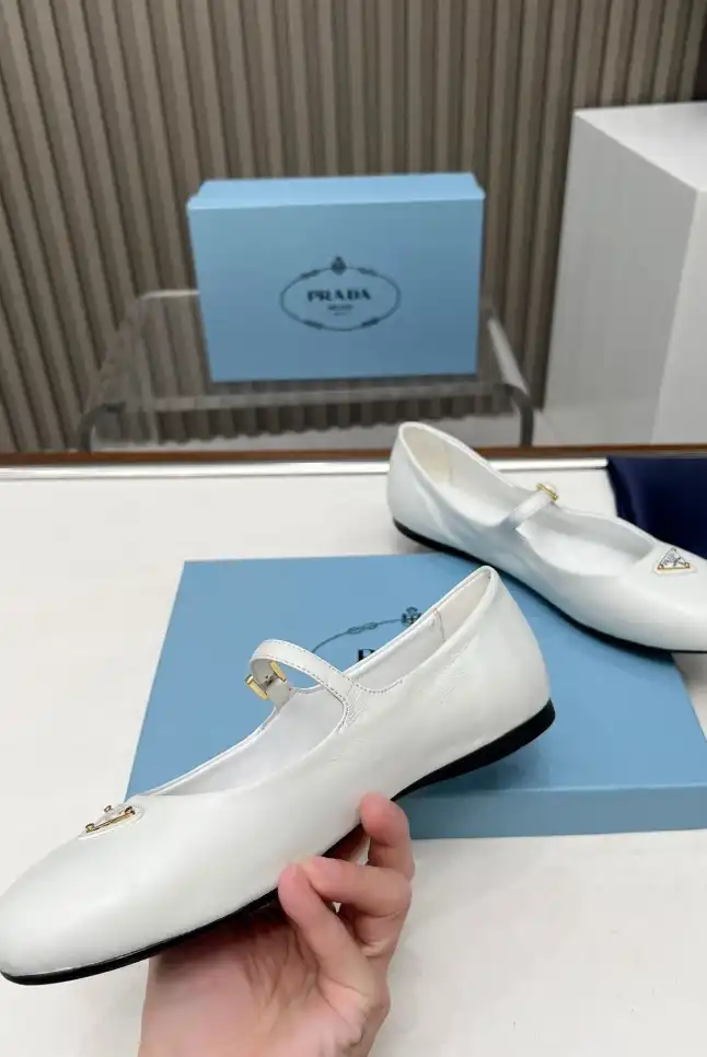 hype Prada flat shoes