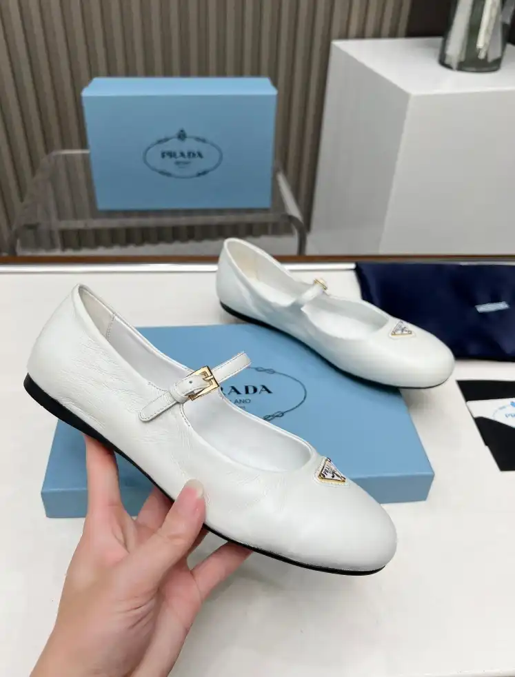 hype Prada flat shoes