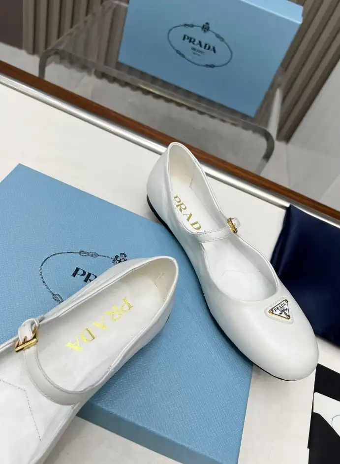 hype Prada flat shoes