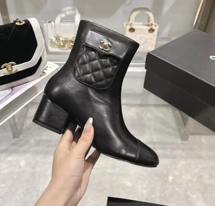 hype Chanel Boots